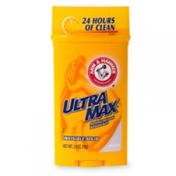 Arm & Hammer Ultramax Deodorant Antiperspirant Invisible Solid Wide Stick, Unscented
