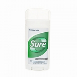 Sure Invisible Solid Antiperspirant & Deodorant, Unscented