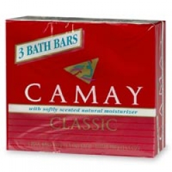 Camay Softly Scented Bath Bar Soap, Classic, 4.0 oz bars