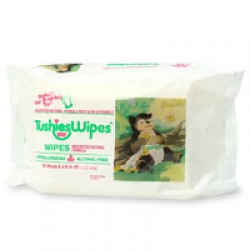 Tushies Baby Wipes Refills, with Aloe Vera, Unscented