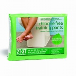 Seventh Generation Chlorine Free Training Pants, 2T-3T