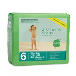 Seventh Generation Chlorine Free Diapers Stage 6 35+ lbs. 88 per case