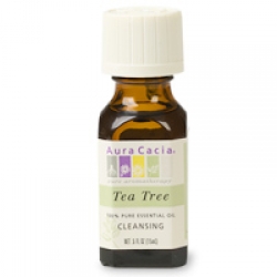 Aura Cacia 100% Pure Essential Oil, Tea Tree (Cleansing)