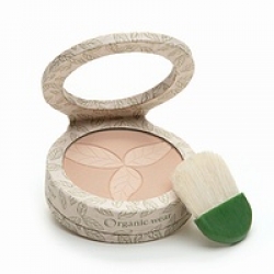 Organic Wear Pressed Powder, Tranlucent Warm Creamy Beige