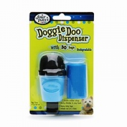 Four Paws Doggie Doo Dispenser with 30 Bags