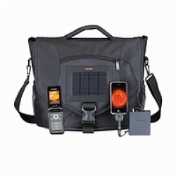 V Dimension Optical Solar Messenger Backpack