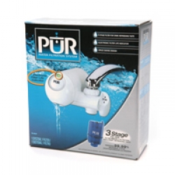 PUR Ultimate Faucet Filtration System, Horizontal, White
