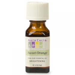 Aura Cacia 100% Pure Essential Oil, Sweet Orange