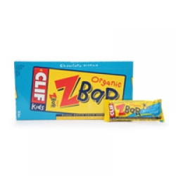 CliF ZBaR Organic Baked Whole Grain Energy Bar for Kids, Chocolate Brownie