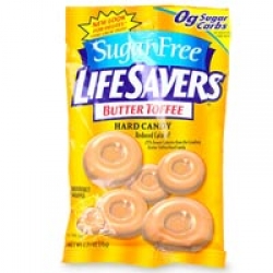 LifeSavers Hard Candy, Sugar Free Butter Toffee