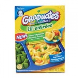 Gerber Graduates Lil' Entrees, Creamy Vegetables Chicken & Noodles
