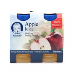 Gerber Juice, Apple