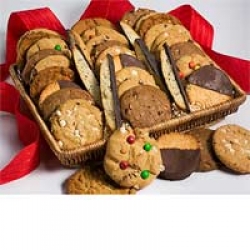 The Nutty Cookie Gourmet Cookie Basket 2 Dozen
