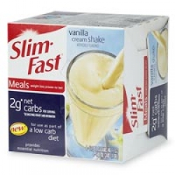Slim Fast Low Carb Low-Carb Meal Shakes, Vanilla Cream