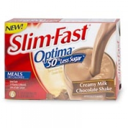 Slim Fast Optima Meal Shake, 11 fl oz cans, Creamy Milk Chocolate Delight