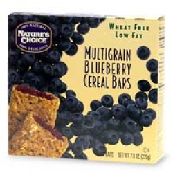 Nature's Choice Multigrain Cereal Bars, Blueberry