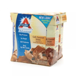 Atkins Advantage Cafe Caramel Latte, 4pk