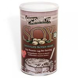 GeniSoy Soy Protein Powder Shake Mix, Chocolate