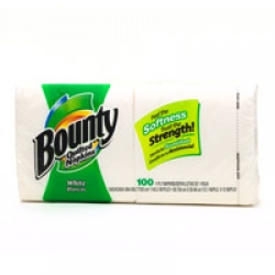 Bounty Quilted Napkins, White