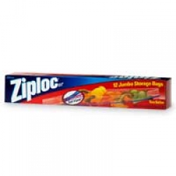 Ziploc Storage Bags, Jumbo 2 Gallon Size