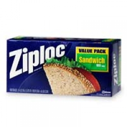 Ziploc Sandwich Bags, Value Pack