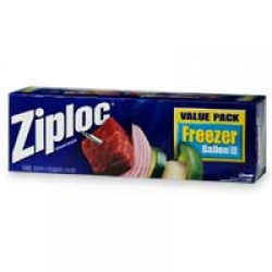 Ziploc Freezer Bags Value Pack, Gallon Size