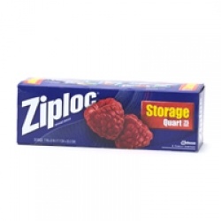 Ziploc Storage Bags, Quart