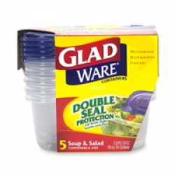 Gladware Containers and Lids, Soup & Salad