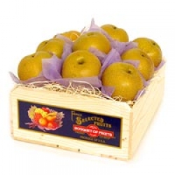 Bouquet of Fruits Asian Pear Fruit Crate, 5 pounds