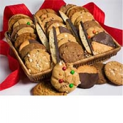 The Nutty Cookie Gourmet Cookie Basket 3 Dozen