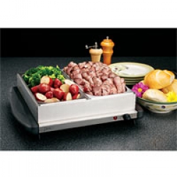 Deni Dual Buffet Server and Warming Tray