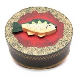 Kasilof Fish Round Salmon Gift Box