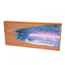 Kasilof Fish Large Cedar Gift Box