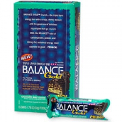 BALANCE Bar Gold Crunch Triple Layer Energy Bar, Chocolate Mint Cookie