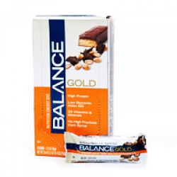 BALANCE Bar Gold Triple Layer Energy Bar, Chocolate Peanut Butter