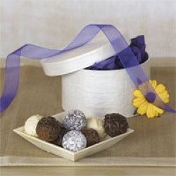 Organic Bouquet Truffle, Decadent Gift Box, 10 pieces