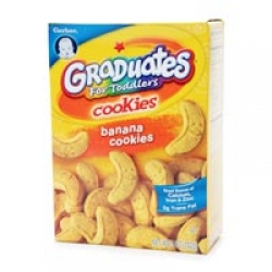 Gerber Graduates Cookies, Banana