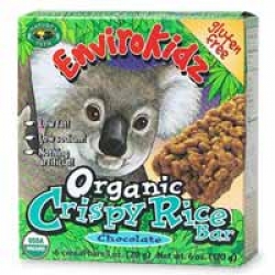 EnviroKidz Organic Crispy Rice Bar, Chocolate