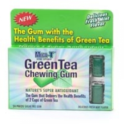 Mega-T Chewing Gum, Green Tea