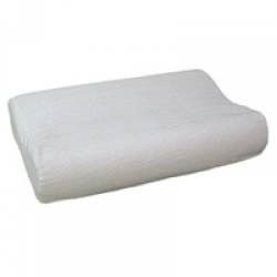 Duro-Med Pillow Memory Foam Radial Cut-Cream Cover