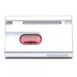 emwave Personal Stress Reliever, Silver