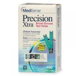 Precision Xtra Blood Glucose Test Strips