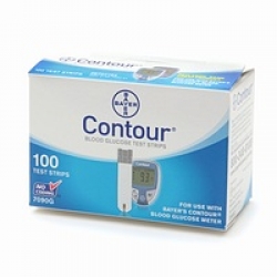 Bayer Contour Blood Glucose Test Strips