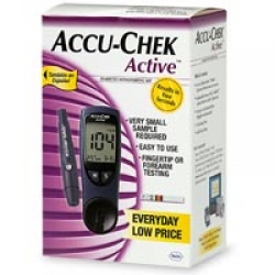 Accu-Chek Active Diabetes Monitoring Kit with Softclix Lancet Device