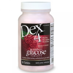 Dex 4 Glucose Tablets, Raspberry