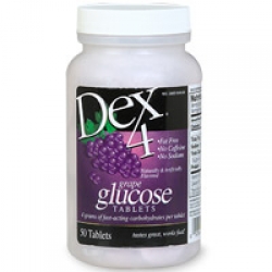 Dex 4 Glucose Tablets, Grape