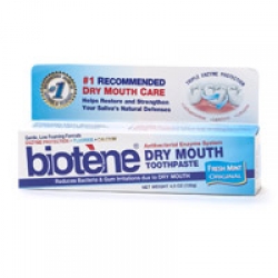 Biotene Antibacterial Dry Mouth Toothpaste, Fresh Mint Original