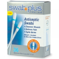 Swabplus Pre-Filled Swabs, Antiseptic