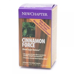 New Chapter Cinnamon Force, Hexane-Free Softgel Capsules