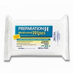 Preparation H Medicated Wipes Refill Pack